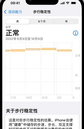 香洲iPhone手机维修如何在iPhone开启'步行稳定性通知'