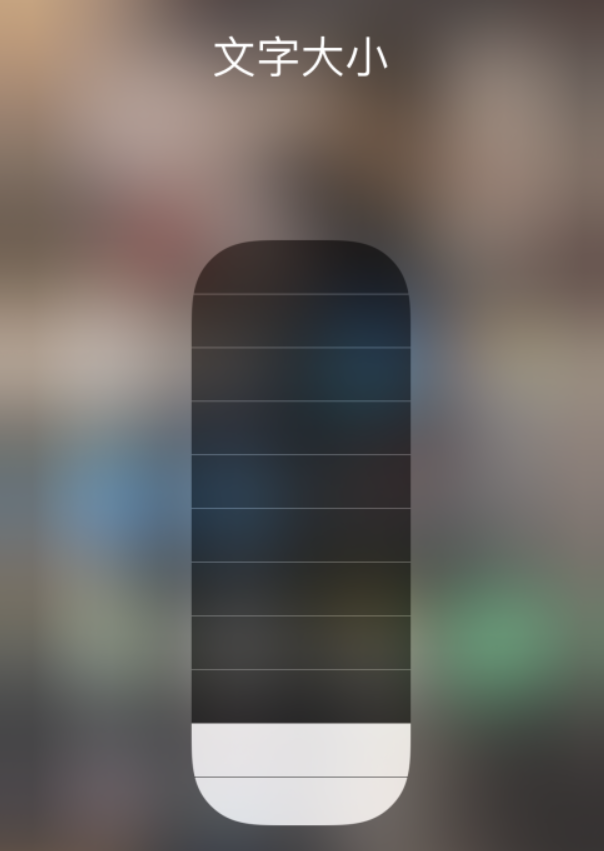 香洲苹果手机维修分享小技巧：在 iPhone 控制中心快速调节字体大小 