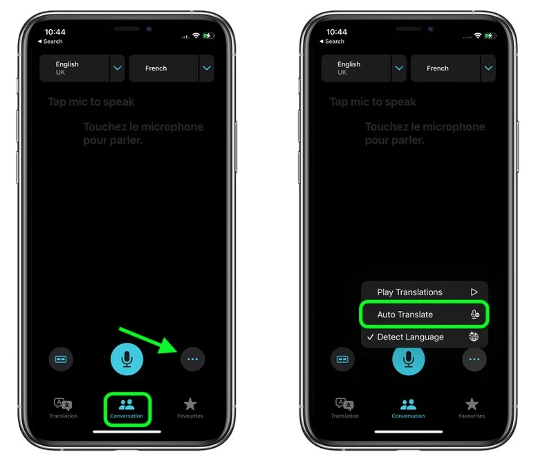 香洲苹果手机维修分享iOS 15 “翻译” App 新改进 